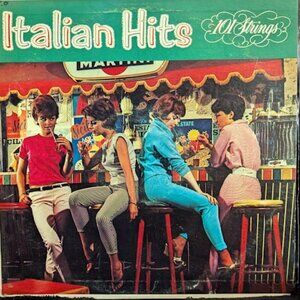101 Strings Italian Hits Somerset SF-14600 Stereo Vintage vinyl record LP 1961